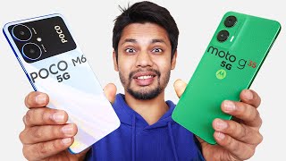 moto g35 5G vs POCO M6 5G - Best 5G Phone Under ₹10,000