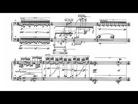 Brian Ferneyhough - Opus Contra Naturam (2000) [Score-Video]