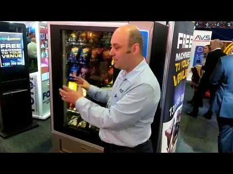 Showcasing our state-of-the-art vending machine technology