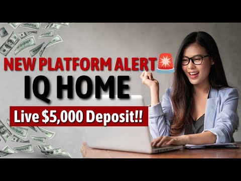 IQ HOME | NEW PLATFORM ALERT | WILL I BREAK EVEN IN 30 DAYS? LIVE $5K DEPOSIT! HIGH RISK HIGH REWARD