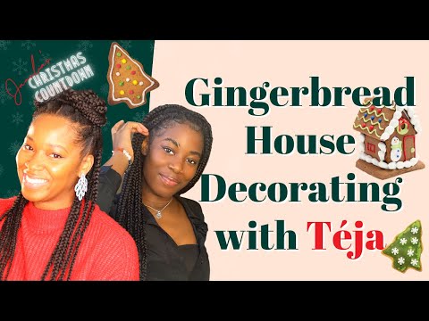 Jamelia's Christmas countdown - Gingerbread House Decorating