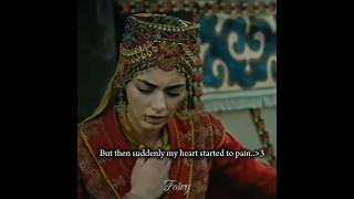 BALA HATUN FEELS THE PAIN 😭||THE PAIN HURT SO MUCH 💔||#ozgetorer #bala #pain #balahatun #shorts