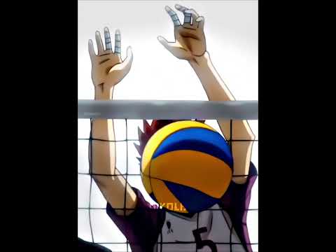 Satori Tendou BLOCKS Shikimori - Haikyuu「4K Edit」#shorts #animeedit #haikyuu