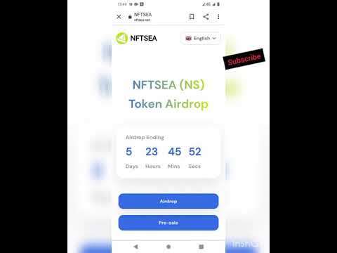 NFTSEA #NS TOKEN HOW TO BE PART CHECK DESCRIPTION BELOW @crypto update @ns