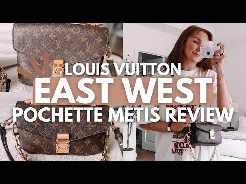 LOUIS VUITTON POCHETTE METIS EAST WEST VS ORIGINAL | Review!! | Luxury Handbag Review & Comparison