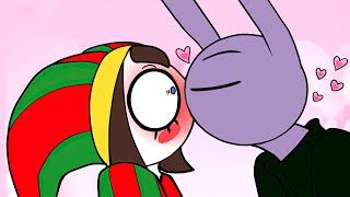 Sweet Christmas Kiss 🙊 | Jax x Pomni | The Amazing Digital Circus Comic | TADC