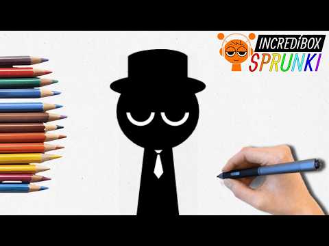 Sprunki-Black: Drawing an INCREDIBOX Star 🌟 | Fun Art for Kids!