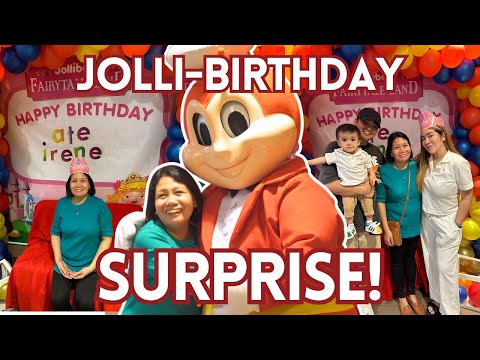 Jolli-Birthday Surprise for Ate Irene! | Love Angeline Quinto