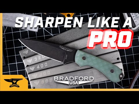 How to Sharpen a Fixed Blade Knife - The Bradford Guardian 3.2