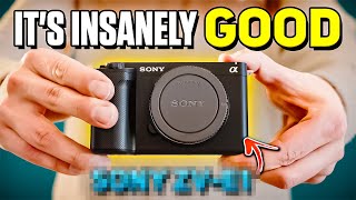 Why is NO ONE talking about this amazing Camera?!  Sony ZV-E1