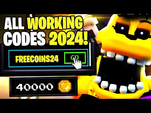 *NEW* ALL WORKING CODES FOR FIVE NIGHTS TD IN 2024! ROBLOX FIVE NIGHTS TD CODES