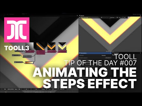 Tooll 3 Tip#007 - Animating the Steps effect