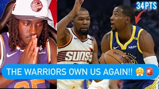 Reaction To Warriors Vs. Suns Highlights