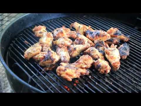 Grilled Pace Picante Sauce Marinated Chicken Wings ~ Yum!