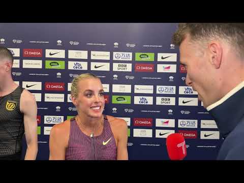 KEELY HODGKINSON 1:54.61 800M WORLD LEAD!!!! | London Diamond League 2024