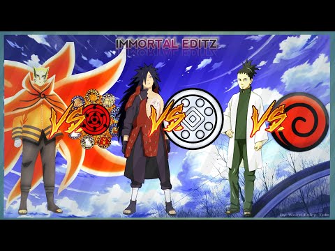 who is strongest #madara #nature #shikamaru #narutoshippuden #fypシ #fyp #vs #kara #uzumaki #debate