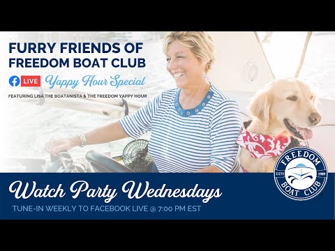 Freedom Social | Watch Party Wednesday | Furry Friends of Freedom with Lisa the Boatanista