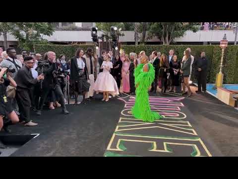 Wicked LA Dorothy Chandler Pavilion Premiere - Cynthia Erivo arrival (Official video)