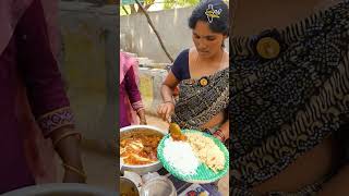 Two Sisters Selling Unlimited Non Veg Thali Rs. 100/- Only #hyderabadfood #shorts