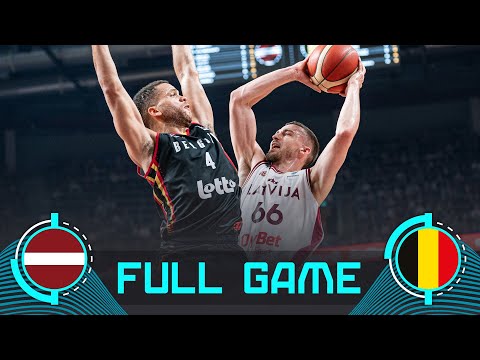 Latvia v Belgium | Full Basketball Game | FIBA EuroBasket 2025 Qualifiers