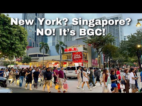 BGC Taguig, Manila Philippines | Walking Tour Before New Year! December 2024