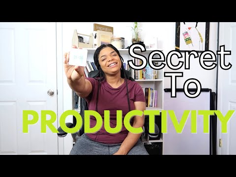 Hack To Saying Productive | How to stay productive when you are super busy