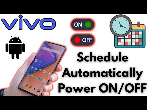 How to Auto Power On/Off Vivo Mobiles | How to Set Scheduled Automatic Power on & Power Off