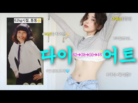 62→46 앞자리 세 번 바뀐 산전수전 다이어트 썰🥹+유지어터TIP❗️(원푸드, 무월경, 거식+폭식증, 혈당..)