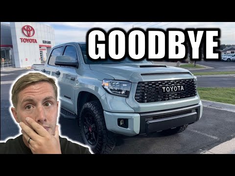 IDIOT Sells His MINT 2021 Toyota Tundra TRD Pro to Famous Dude!