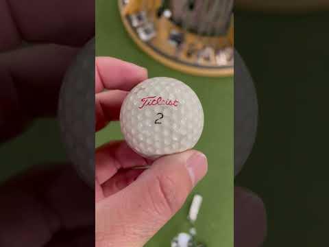 USGA announces ball rollback, take a look at the ball of the future! #golf #sarcasm #titleist