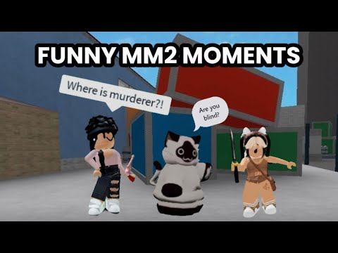 FUNNY MOMENTS IN MM2 (murder mystery 2) #roblox