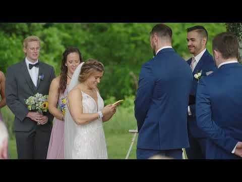 Rachel & Cameron's Wedding Ceremony - The 1932 Barn