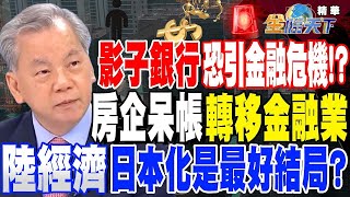 影子銀行恐引發另類金融危機！？房企呆帳轉移金融業 中國經濟日本化是最好結局？【精華】