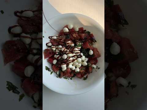 Caprese Salad with Garlic Oil Recipe