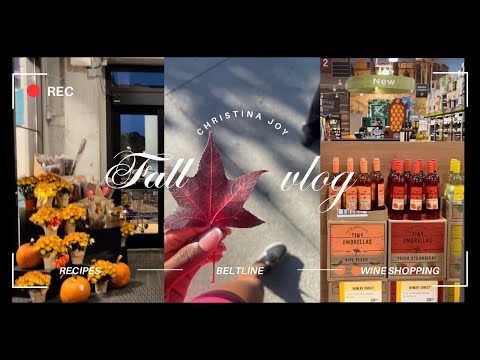 september vlog | soup recipes, beltline, fall decor, auburn music fest, wine shopping, and more!