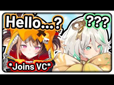 Cecilia didn't notice that Gigi had joined VC until Chat told her... 【Hololive EN】