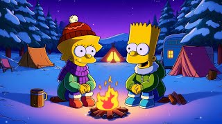 Winter Campfire ❄️ Lofi Hip Hop ~ Stress-Free / Anxiety Relief / Chill