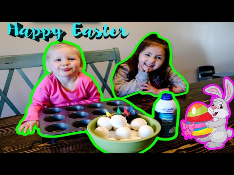 HAPPY EASTER 2020!!!! EGG DYING AND EGG HUNT!!