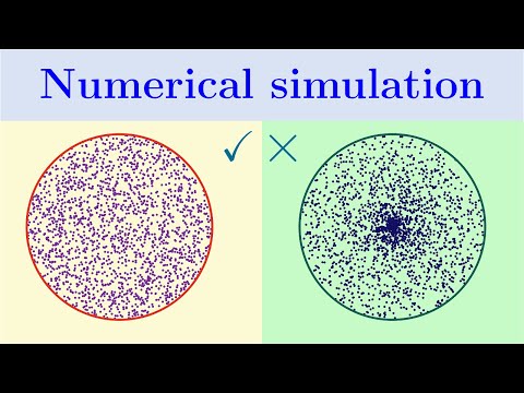 The numerical simulation is NOT as easy as you think! - Average distance #2