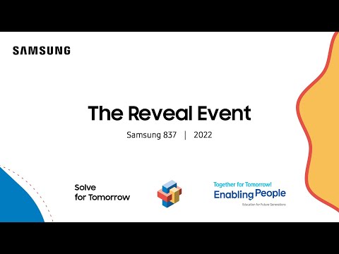 2022 Samsung Solve for Tomorrow National Winners Live Reveal