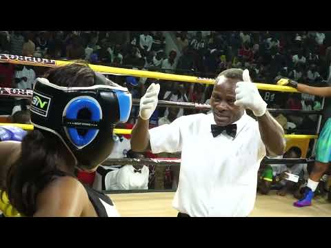 FAUZIA NAKIBONEKA OF EBONIES VS LAUNA QUEEN IN COPERATE LEAGUE AT LUGOGO ARENA