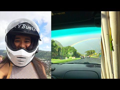 last days on oahu hawaii! riding, visiting the botanical garden, food, good memories