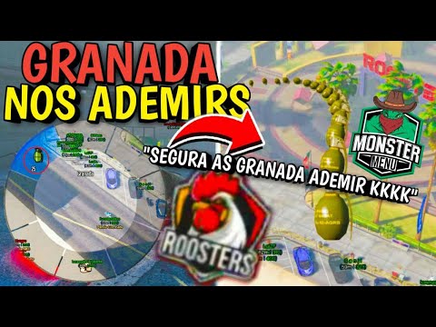 ROOSTER RP SEGURA AS GRANADAS KKKK - MONSTER MENU