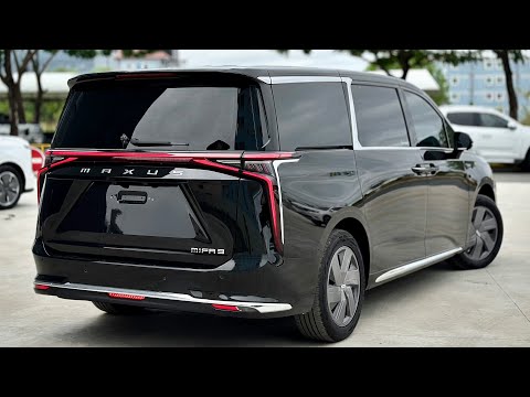 New MG Maxus 9 EV - 7 Seater Luxury MPV | Black Color