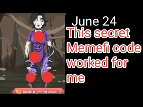 Memefi coin secret combo today  june 24