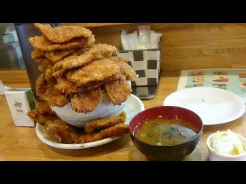 【富山県デカ盛りチャレンジ】洋食亭　かつ貴　チキンソースカツ丼　チャレンジサイズ