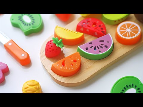 Satisfying Video | Compilation | Cutting Plastic Fruits and Vegetables ASMR | Relaxing Video ASMR