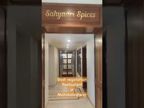 Sahyadri Spices @valley view beacon resort, Mahabaleshwar #restaurant #food #vegetarian #streetfood