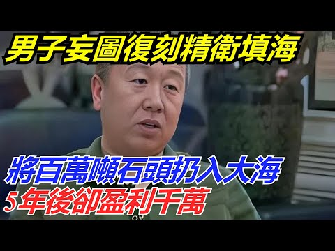 小夥妄圖復刻精衛填海，將百萬噸石頭扔入大海，5年後卻盈利千萬【流星奇聞】#奇聞#故事#奇聞觀察室#案件解讀#情感#家庭矛盾