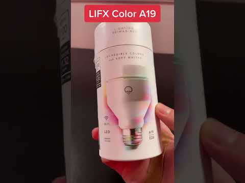 Smart Light Bulbs?! @lifxofficial LED Color A19 & BR30!